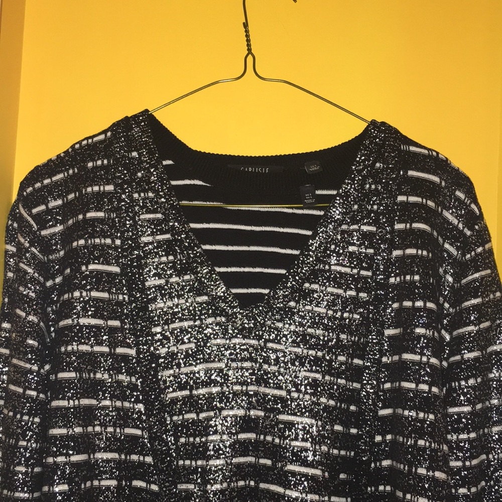 Carlisle 2 Piece Metallic Sweater Set